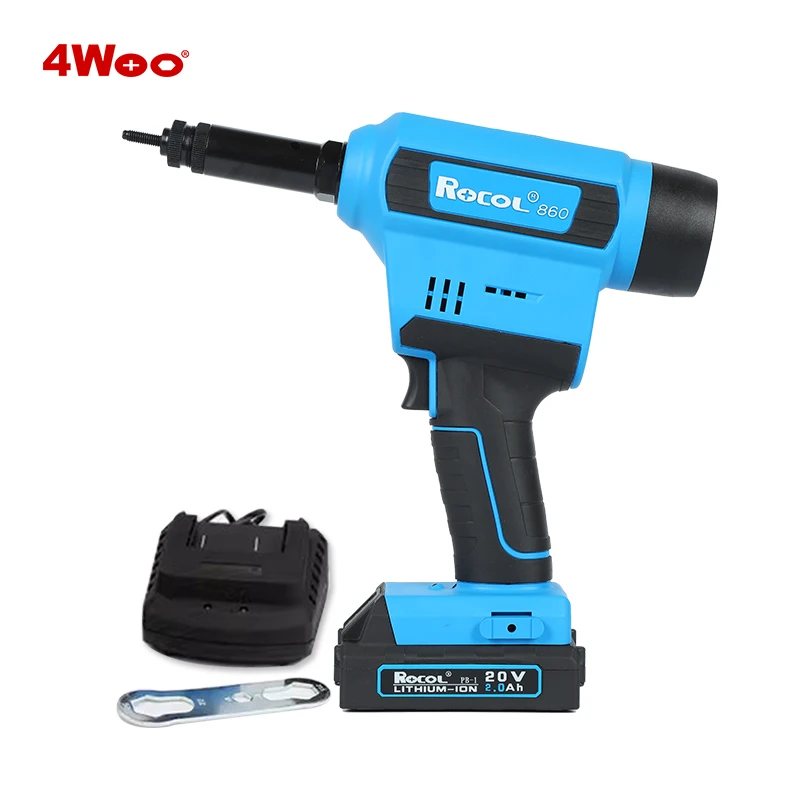 

RL-860 20V Battery Quick Charge Electric Rivet Nut Tool Powerful Pull Force Riveting for M3-M10