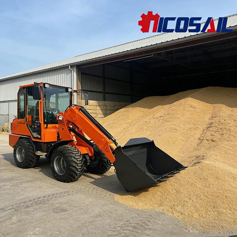 

Небольшой телескопический фронтальный погрузчик 1 тонна 1000 кг с небольшим телескопическим рычагом по низкой цене