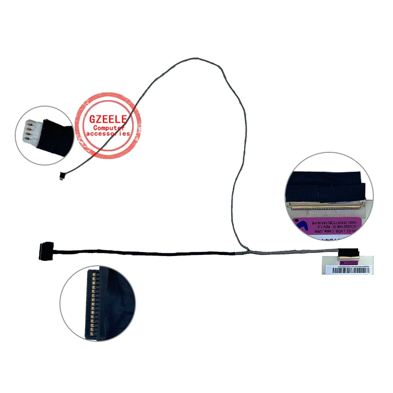Novo cabo de vídeo LCD LED LVDS para laptop Lenovo G400S G400sa G405S G410S VILG2 DC02001QH10