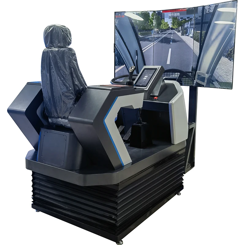 FORMechanical driving emulator wheel excavator simulation training equipment