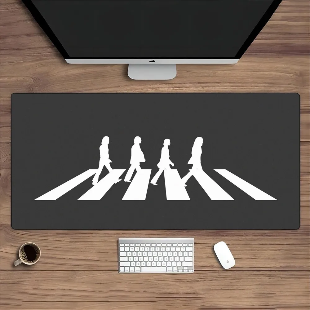 The B-Beatles Band Mousepad Mouse Pad Gamer HD Print Computer Mouse Mat Office Rubber Keyboard Mat