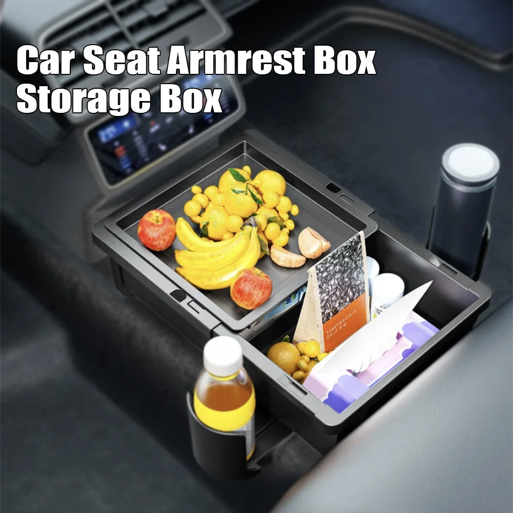 

Car Armrest Storage Box Waterproof and Adjustable Car Tissue Storage Box Accessories for Sundries Trays Automobile Supplies