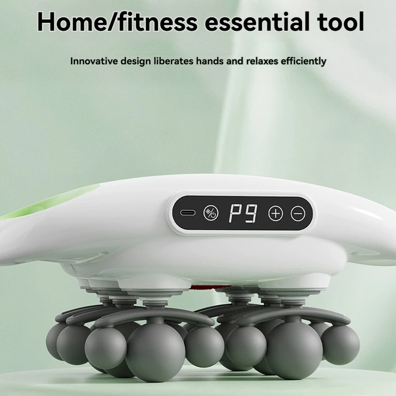 

18 Head High-Frequency Vibration Body Massage Gun Deep Tissue Muscle Fascia Massager Suitable For Neck Shoulder Waist Abdomen an