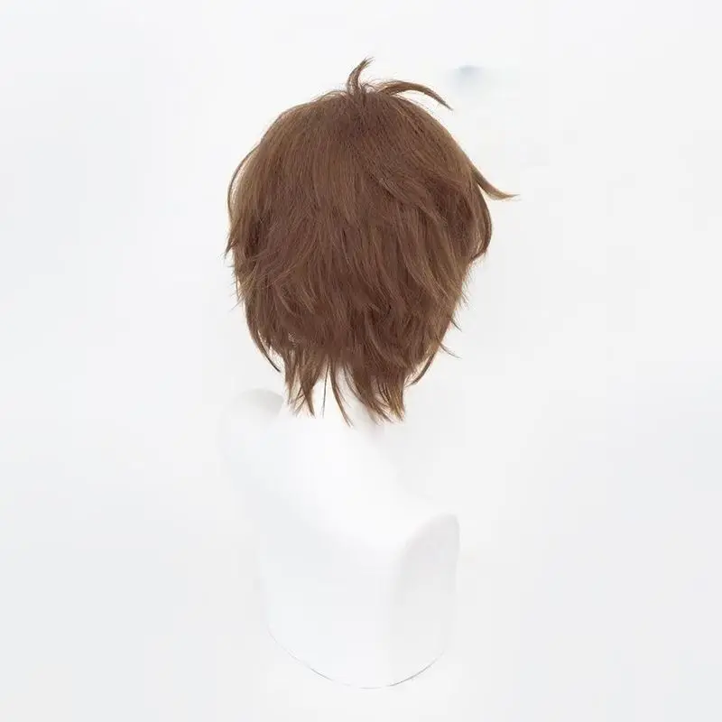 The Lost Tomb Wu Xie cosplaypruik - Fluffed Crown Craft & speciaal gemengd bruin volledig hoofdpruik