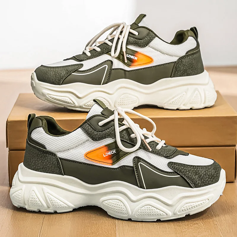

Fashion Men Sneakers Summer Mesh Casual Shoes Lac-up Men Shoes Lightweight Vulcanize Footwear Walking Sneakers Zapatillas Hombre
