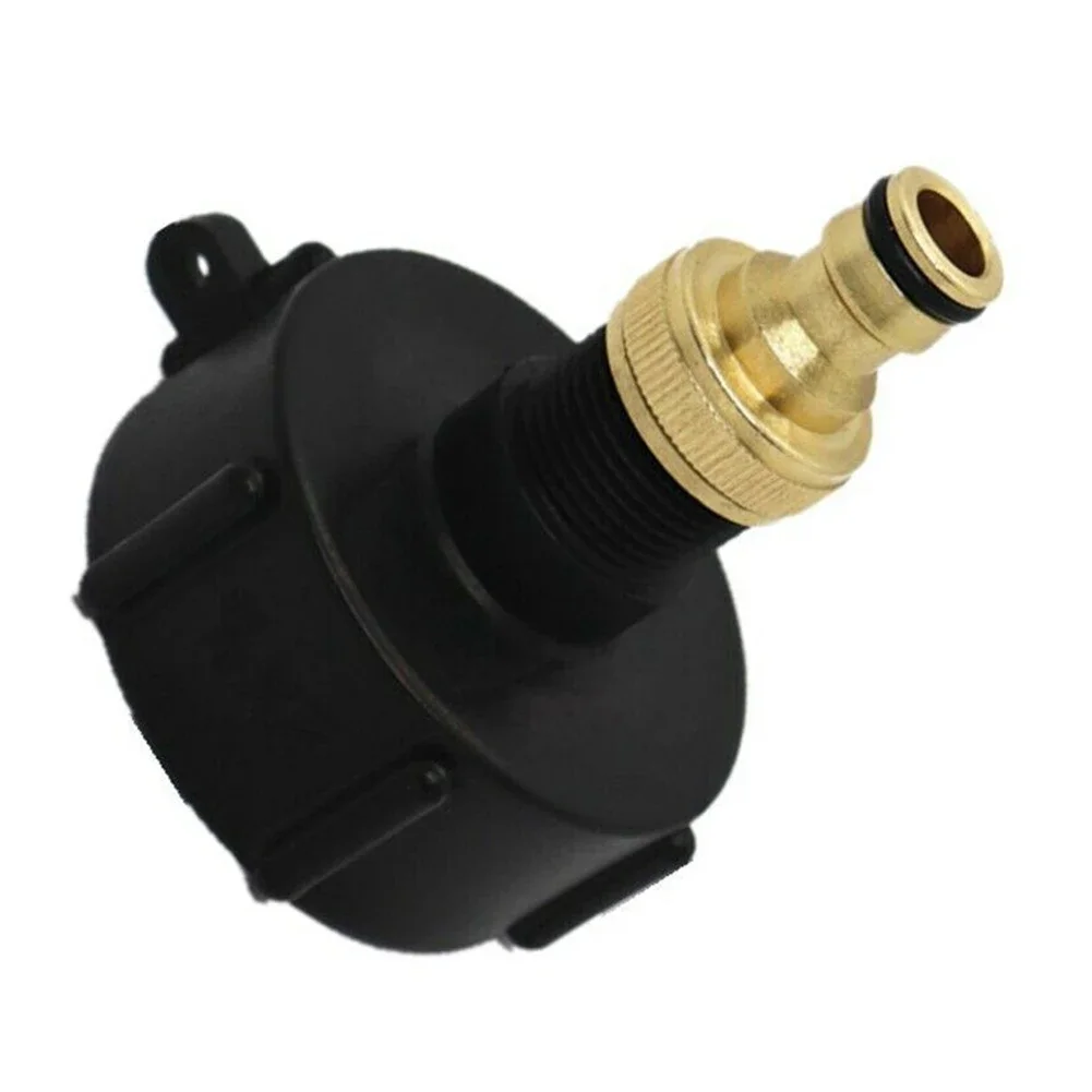 

Brand New High Quality Adapters 1 Pc 3/4 Inch Black Fitting PP/brass S60x6 Coarse Thread Water Pipe Connectors