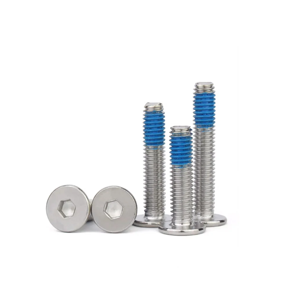 M2M2.5M3M4M5M6  Stainless Steel 304 Dispensing Flat Head Hexagonal Machine Screw Digital Electronic Screw