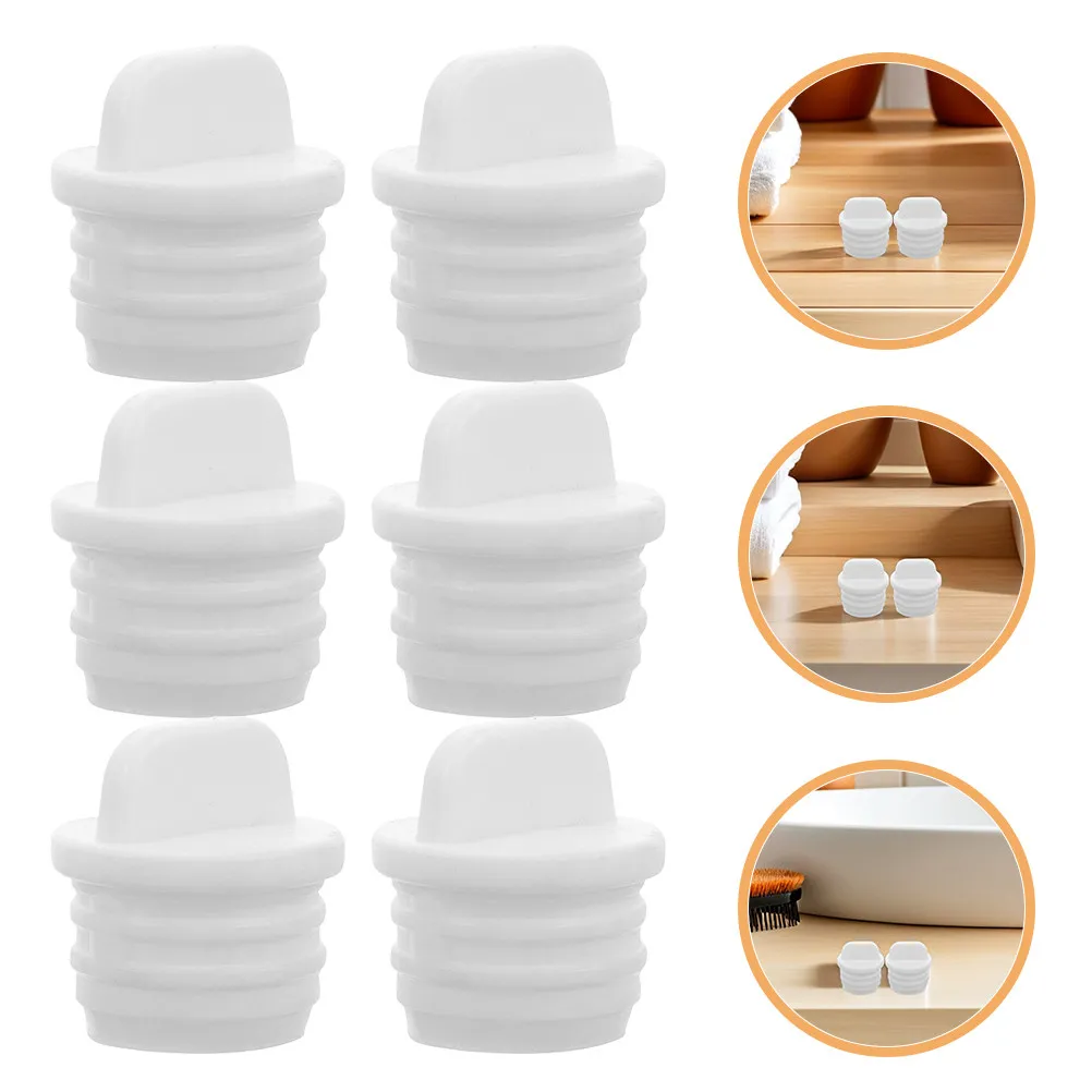 

Набор из 6 резиновых заглушек для ведер для швабр, герметичные, для предотвращения протечек, круглые заглушки для слива воды из ведер и тазов