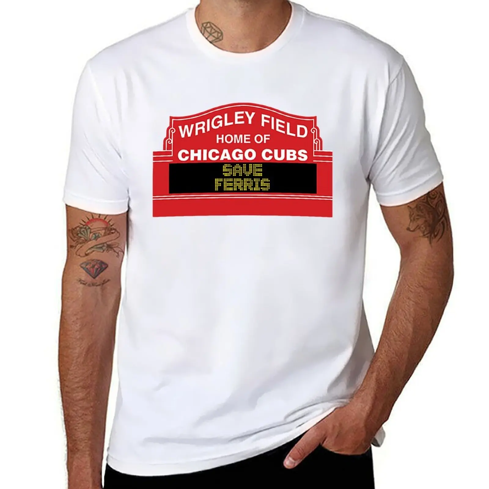 Save – Wrigley Ferris T-Shirt Worker Camiseta básica de manga corta