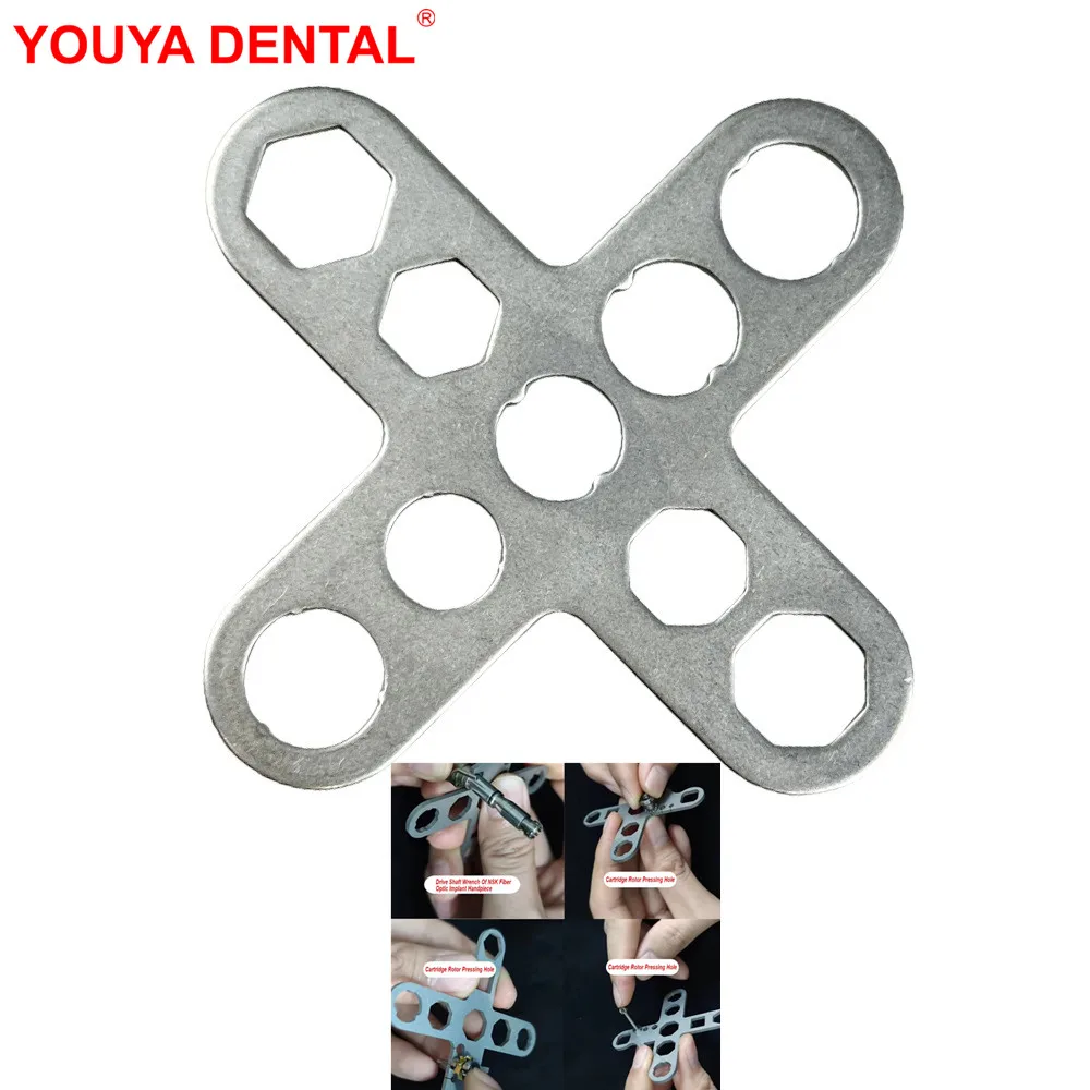 

1pcs Dental Turbine Handpiece Torque Wrench Nsk Wh Implant Motor Cartridge Rotor Shaft Spindle Back Cover Repair Removal Tool
