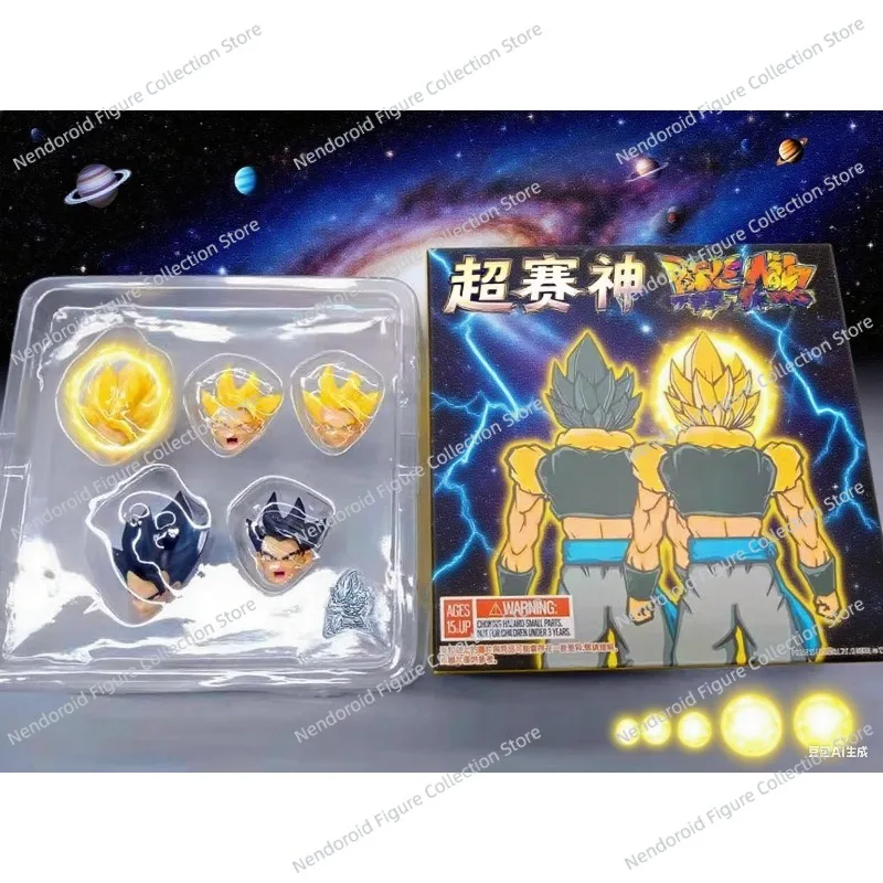 

Demoniacal Fit S.H.Figuarts Vegetto Head Accessories Package Action Figure Model Anime Dragon Ball Super Saiyan Collection Gift