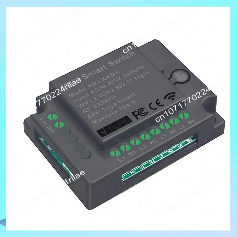 

A17Z 4CH Tuya Smart Switch 220V WIFI модуль дистанционного управления 110V приемник 10A умное реле для Alexa Google Home Light Switch