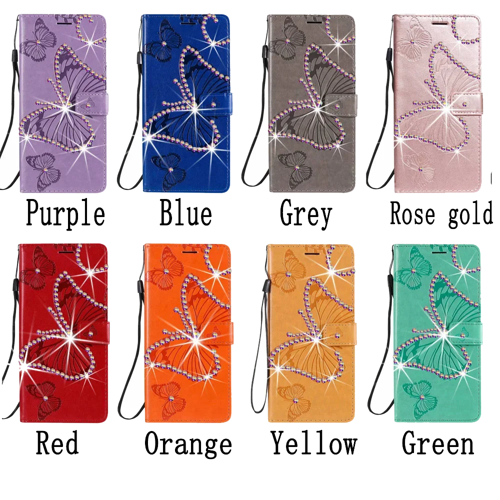 Funda para Google Pixel 9A 9 8 7 6 Pro XL 8A 7A 6A 5A 4A 3A 5 XL2 para Google Pixel 9 tarjetero mariposa funda de teléfono coque