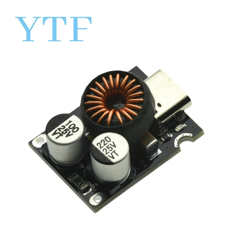 Módulo de carga rápida PD65W, módulo de carga rápida tipo-c DC8-32V interface 3.25A PD3.1 PPS carga rápida QC3.0 SCP