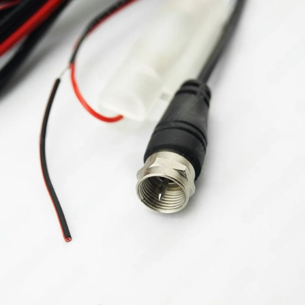 Car-Mounted For Antenna Signal Booster with F Male Connector Compatible with For Vehicle For Aerial Systems 470-860MHz Range