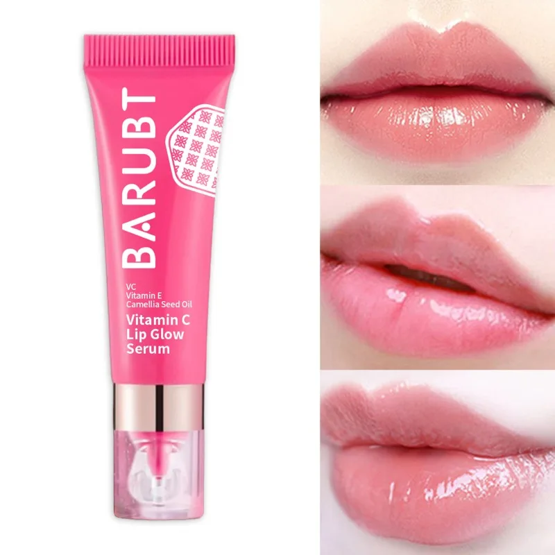 1pc Crystal Lip  Balm Gloss Moisturising Transparent Moisturizing Oil Fullness Lips Tint Soft Tube Lips Makeup Beauty Care