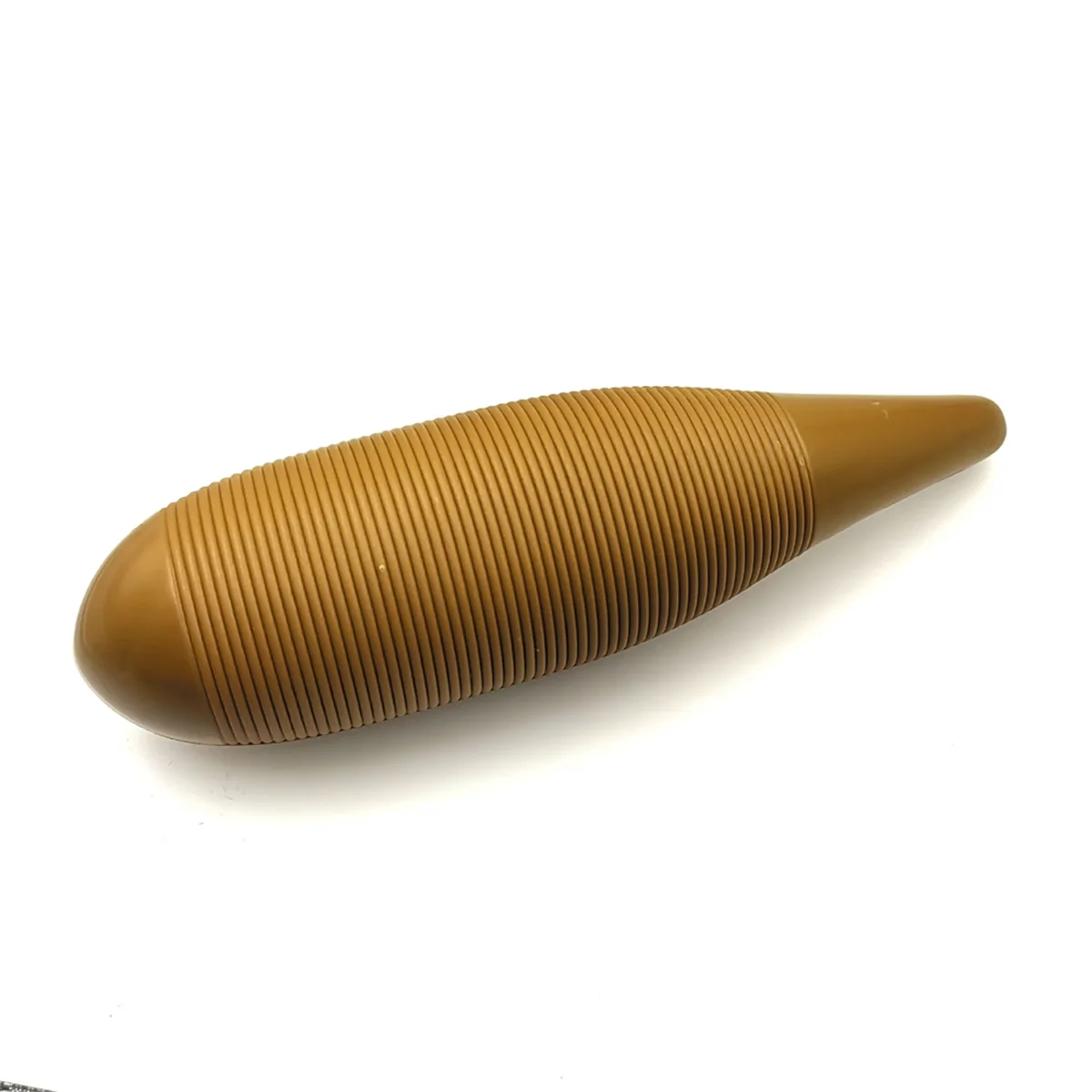 Guiro Instrument Fish Shaped Sand Drum Percussion Instrument with 1 Scraper Musical Training Tool Style B