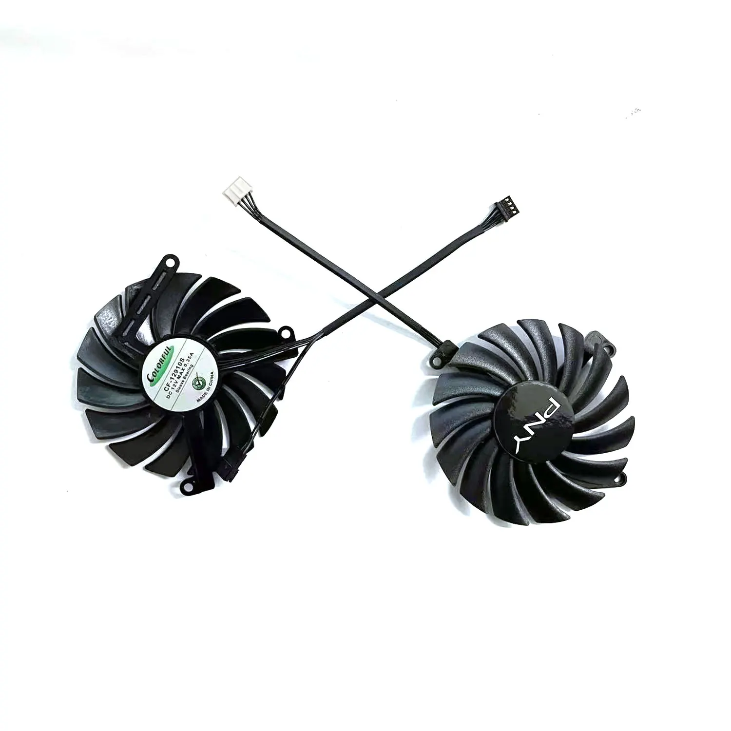 Nowy wentylator 85MM 4PIN CF-12910S RTX3060 3060TI GPU dla PNY GEFORCE RTX3060 3060TI VISO wentylator zamienny wyświetlacza — zdjęcie produktu 4