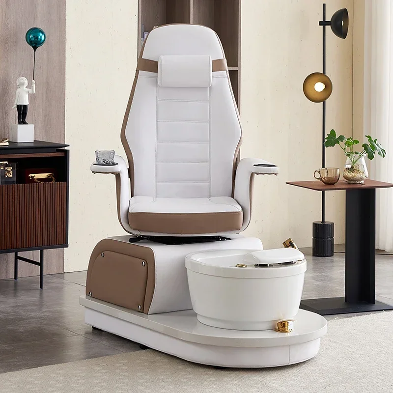 Electric pedicure massage sofa Pedicure Foot wash Foot bath sofa stool Beauty shop Manicure Manicure chair can be rotated