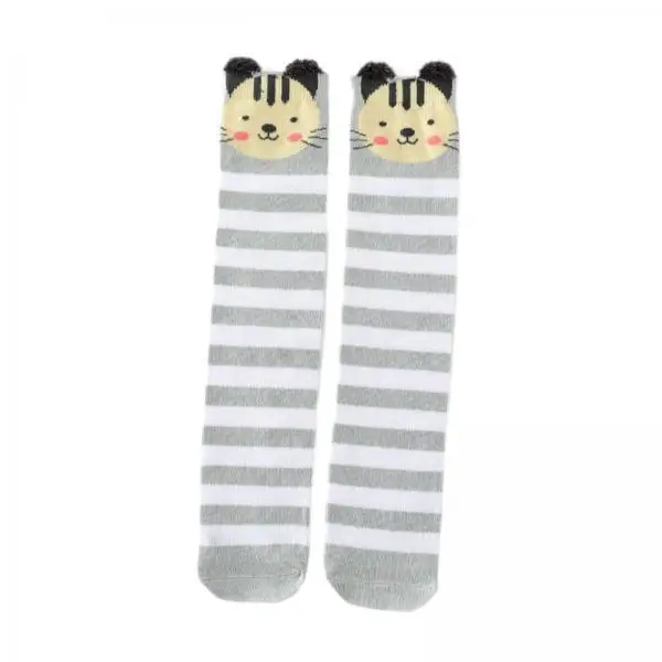 Cute Animal Knee High Socks for Girls Cotton Funny Long Stockings Crazy Silly Child Socks for Holidays or School