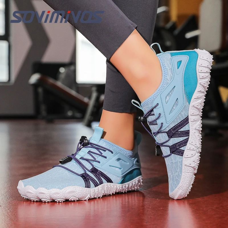 

Обувь для босиком, мужские и женские минималистичные кроссовки для кросс-тренировок с широким носком, спортивные кроссовки для прогулок и походов с нулевым шлейфом