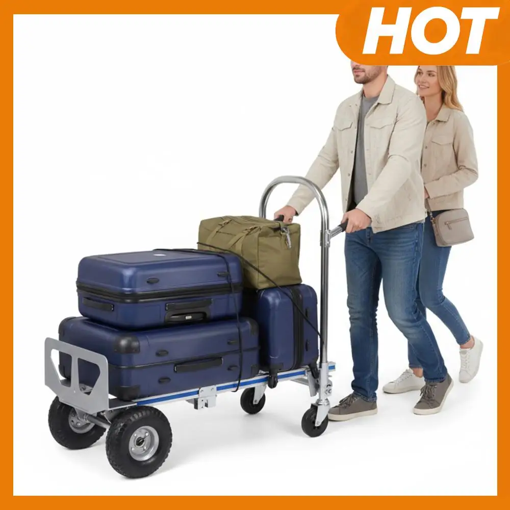 

Портативная тележка-платформа 3-в-1, грузоподъемность 250 кг, сверхмощная складная тележка на колесах для логистики, покупок, дома, офиса, переезда