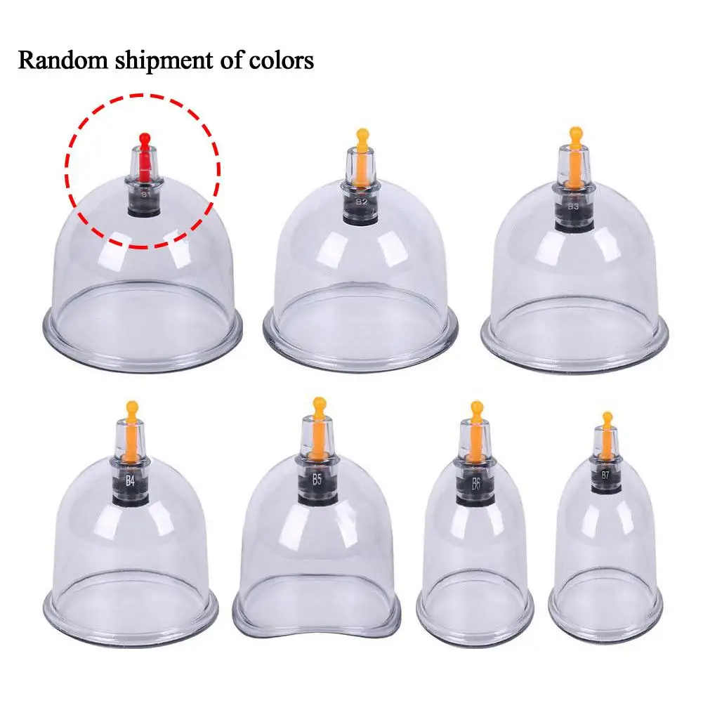 Vacuum Cupping Cup Vacuum Massage Body Cupping Kit Chinese Cupping Kit for Back Massage Body Suction Cup Massager For Home Use