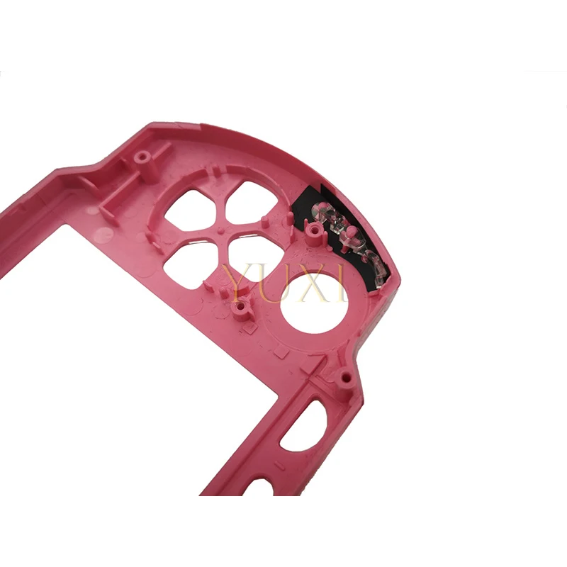 1Pc Top Faceplate Cover For PSP 1000 Front Housing Shell Transparent Upper Protector Case Game For PSP1000 Console Replacement