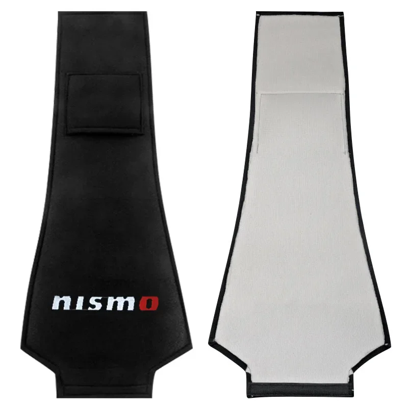 Car Headrest Cover Auto Seat Headrest Cushion Neck Pillow Case for Nismo Nissan Tiida Teana Skyline Juke X-trail Accessories