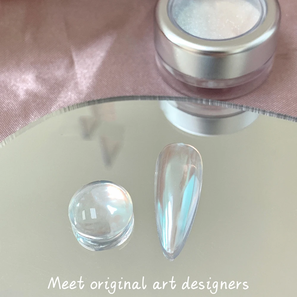Poudre à ongles effet miroir sirène aurore, 0.2g/pot, arc-en-ciel d'été AB, dégradé de paillettes, poussière d'ongles, bricolage, Dopamine, Pigment pour Nail Art