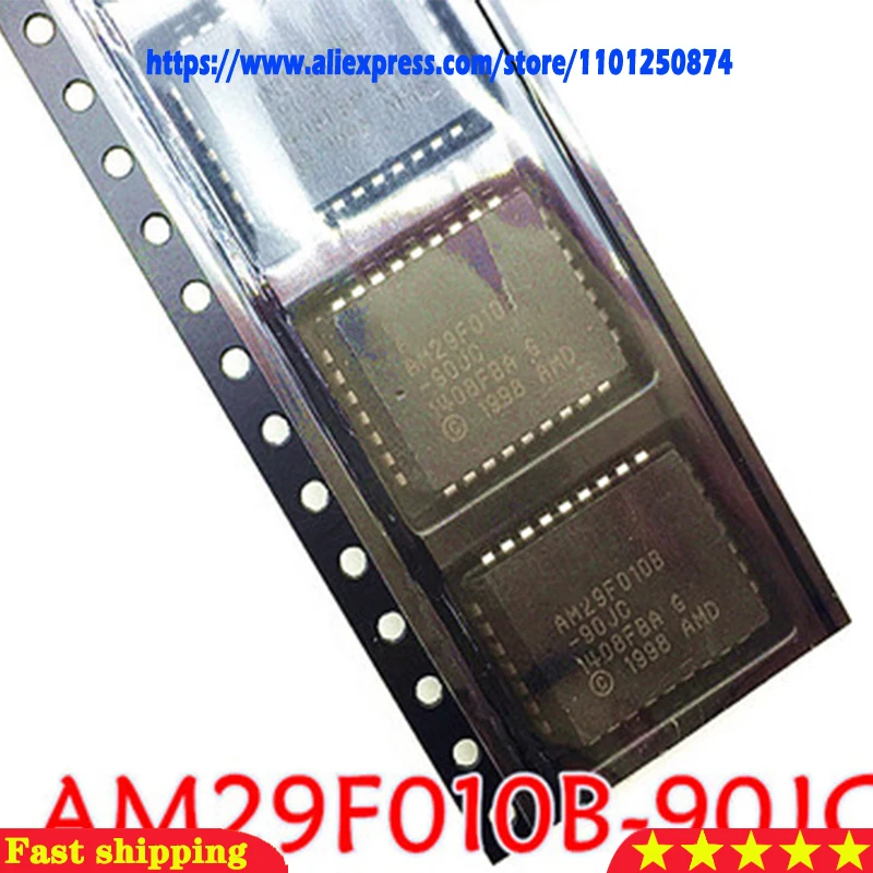 5pcs/lot AM29F010B-90JC AM29F010B AM29F010 PLCC-32 In Stock