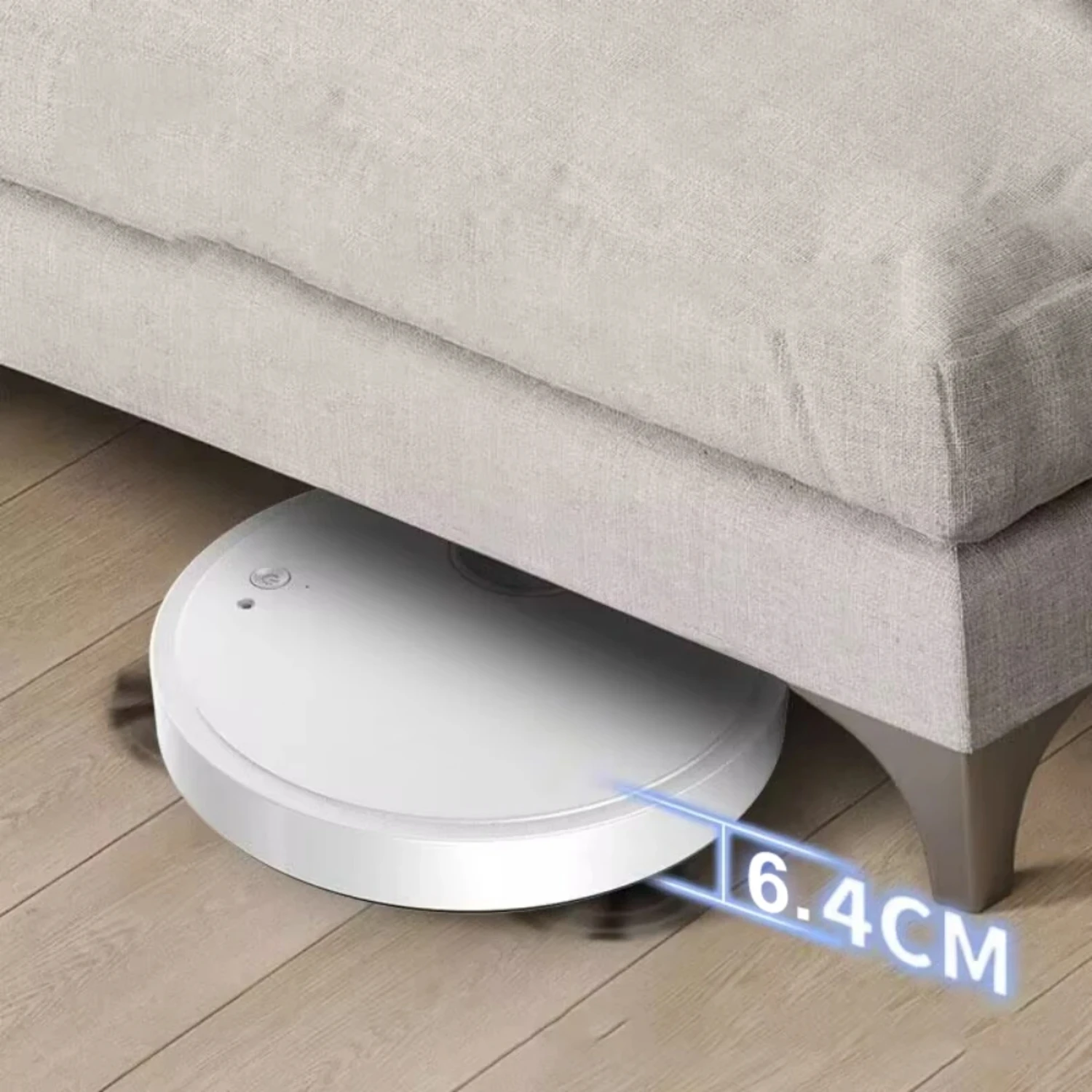 Ultra-thin 2023 Smart Automatic Robot Vacuum Cleaner with Smart Wireless Sweeping Mopping Technology, 3-in-1 Wet and Dry Cleanin