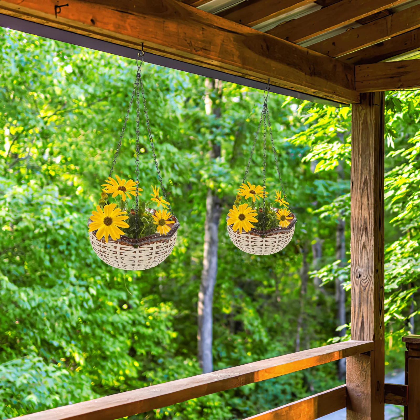 

1Set Ceramic Succulent Pot Durable Practical Garden Balcony Home Decor Brighten Walls Sheds Creative Hanging Design