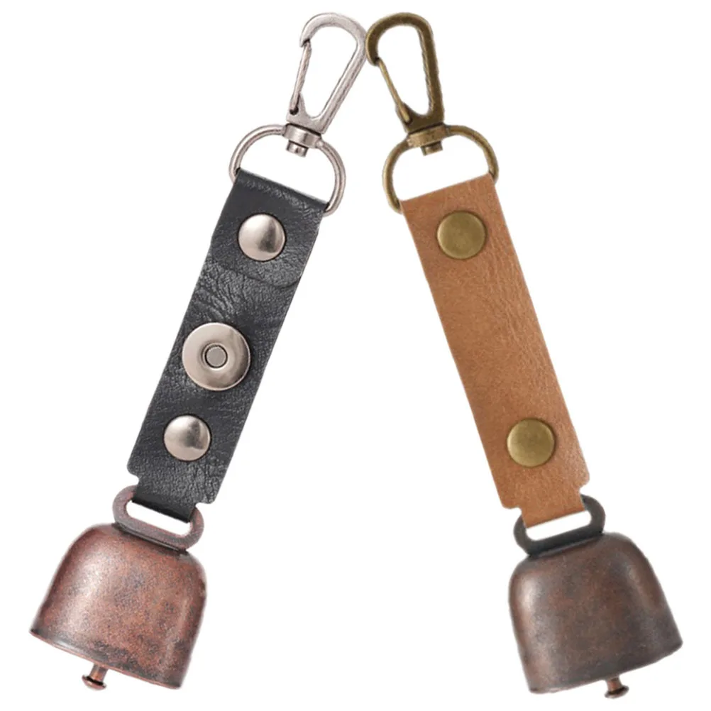 

2pcs Hiking Alarm Bells Metal Outdoor Alert Bell For Camping Hiking Supplies Animal Warning Bell Durable Hanging Bells Outdoor