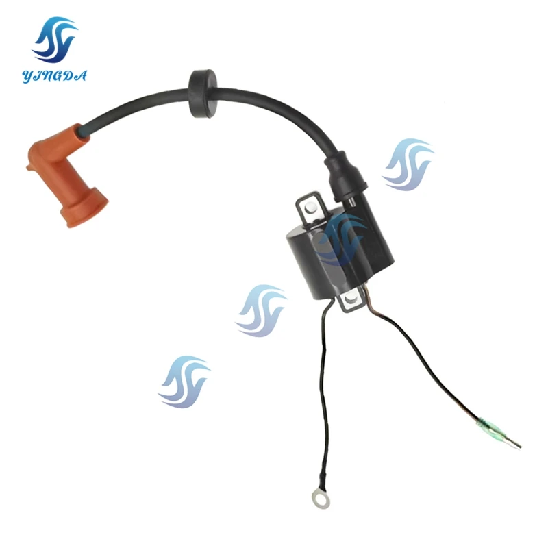 66T-85570-00 Ignition Coil Replaces 66T-85570 For YAMAHA Outboard Motor Boat Engine 40HP E40X 40XWT 2T 1998-Newer Parsun 40HP