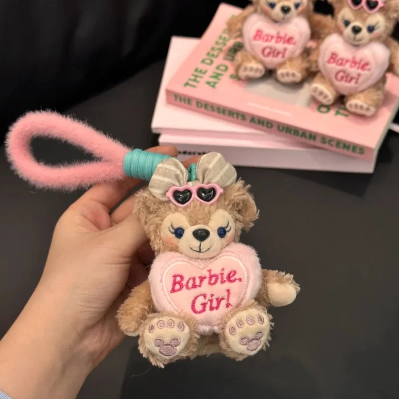 

Disney New Shelliemay Plush Pendant Spring Canvas Bag Decoration Pendant Kawaii Plush Doll Diy Cartoon Car Pendant Birthday Gift