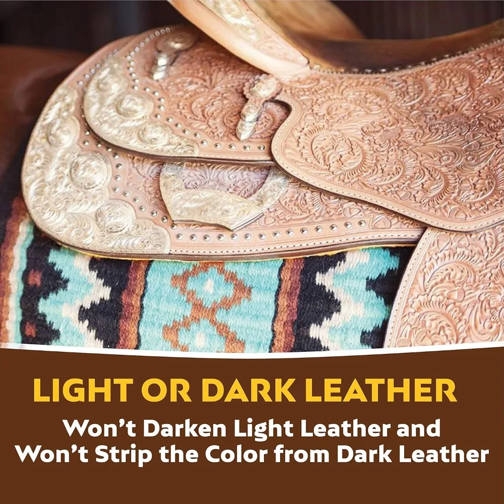 كريم سرج جلدي ممتاز ينشط واستعادة التكييف العميق ومحسن اللمعان لسرج الحصان ومعالجة المعدات #5