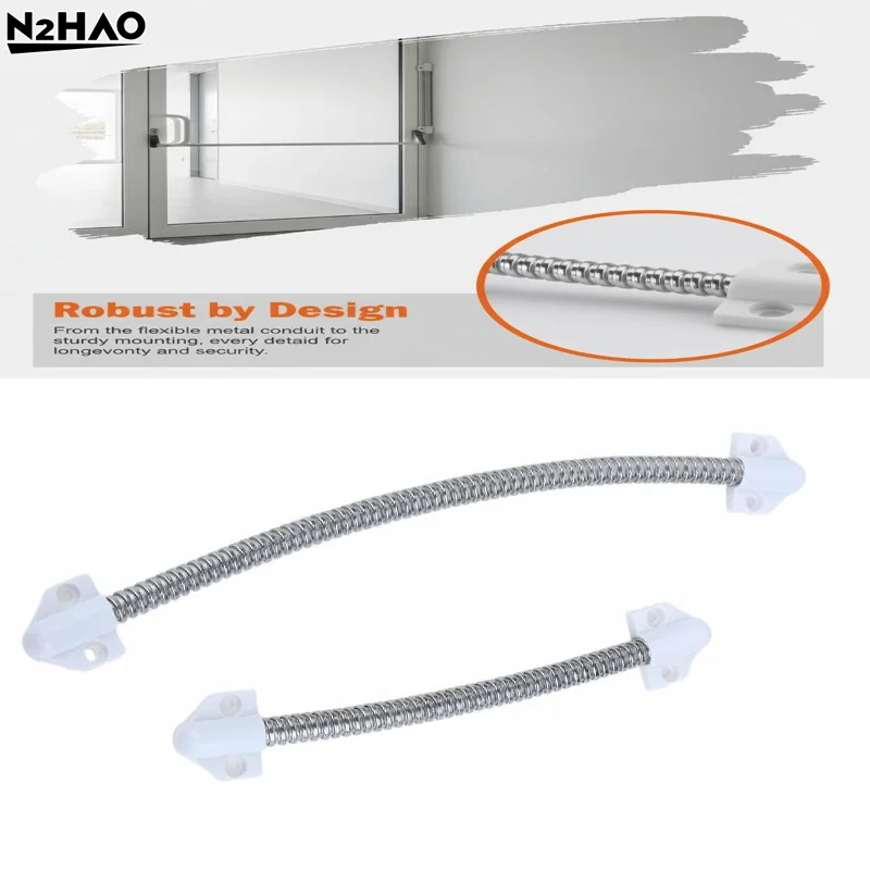 20/30CM Door Loop Cable Protector Door Window Anti-pinch Wire Protector For Access Control Home Wiring Installation Renovation