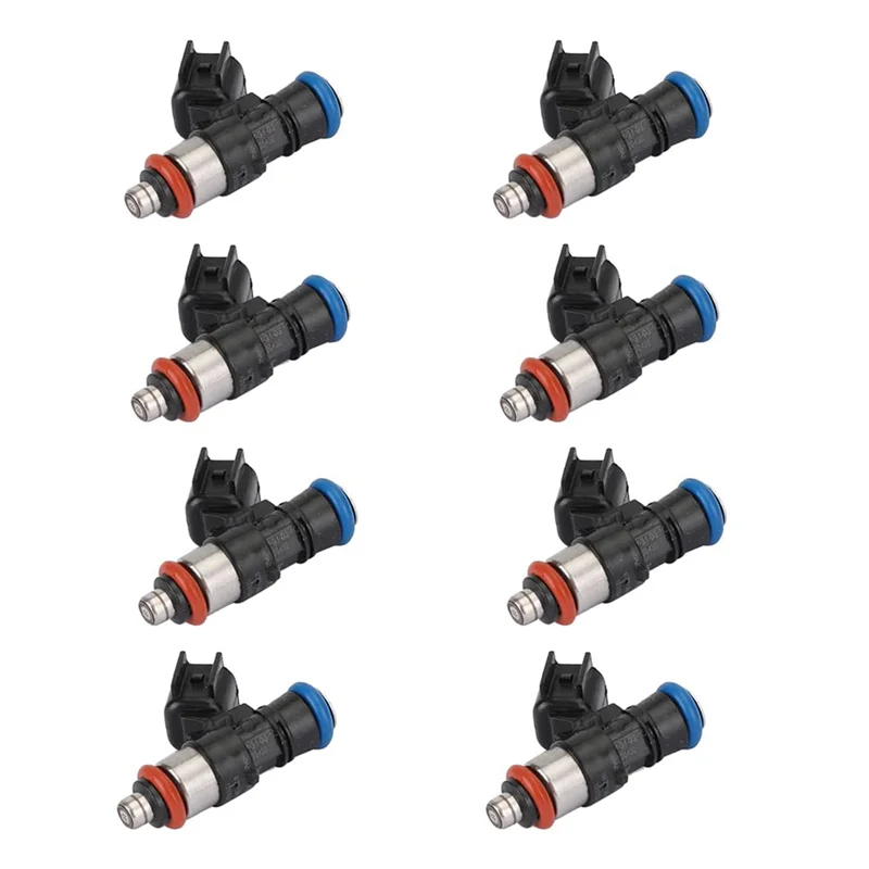 Boquilla de inyector de combustible ABHY-8Pcs 0280158051, 12576341 para Camaro Corvette, Pontiac G8 GXP y Cadillac CTS 2006-2015