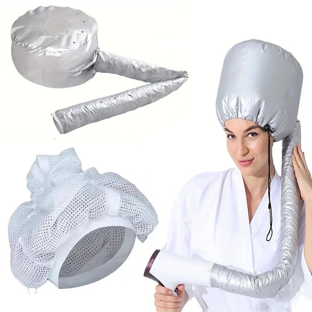 

Net Plopping Cap For Drying Curly Hair With Drawstring Adjustable Large Hair Bonnet Mesh Hair Drying Net Plopping Bonnet