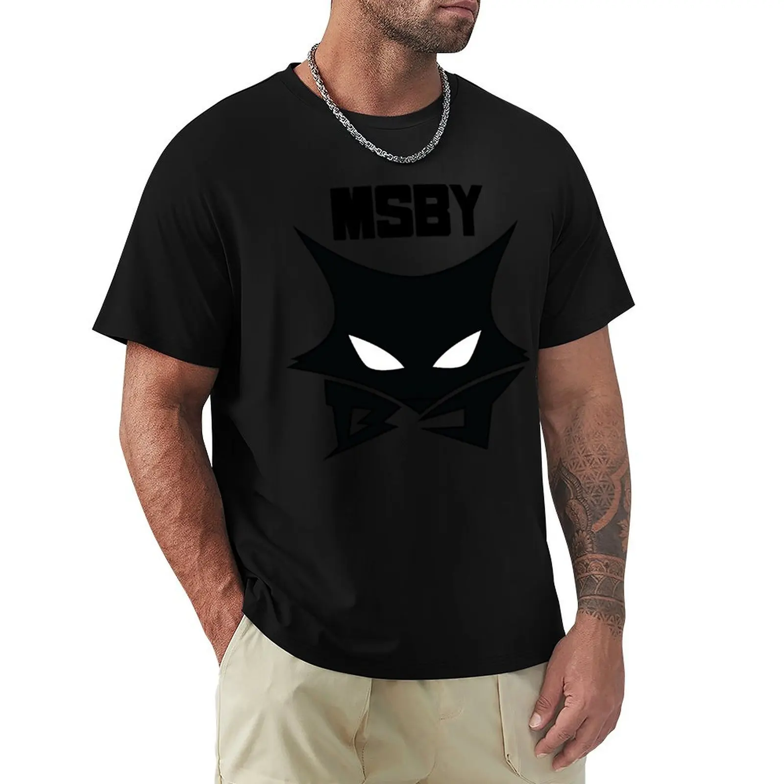 Black Jackals Logo Sticker T-Shirt Soft Lightweight Cotton T-Shirt