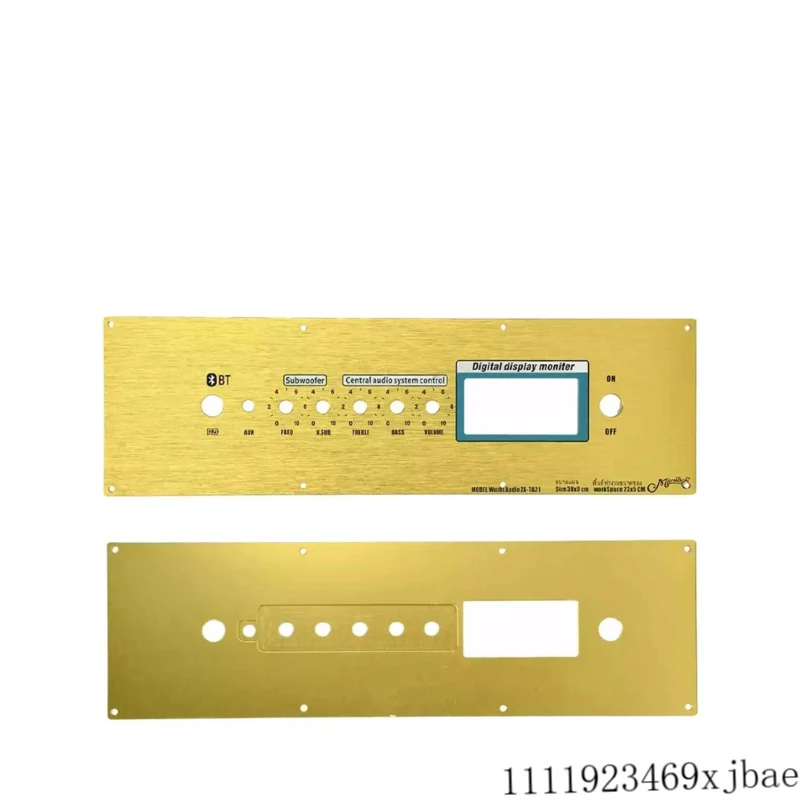 

TB21 Amplifier Control Module with Digital Display, Aluminum Alloy DIY Volume Control Panel Kit