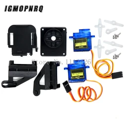 Servo bracket Camera Platform Anti-Vibration Camera Mount for Aircraft FPV Dedicated Nylon PTZ for 9G SG90 servo motor