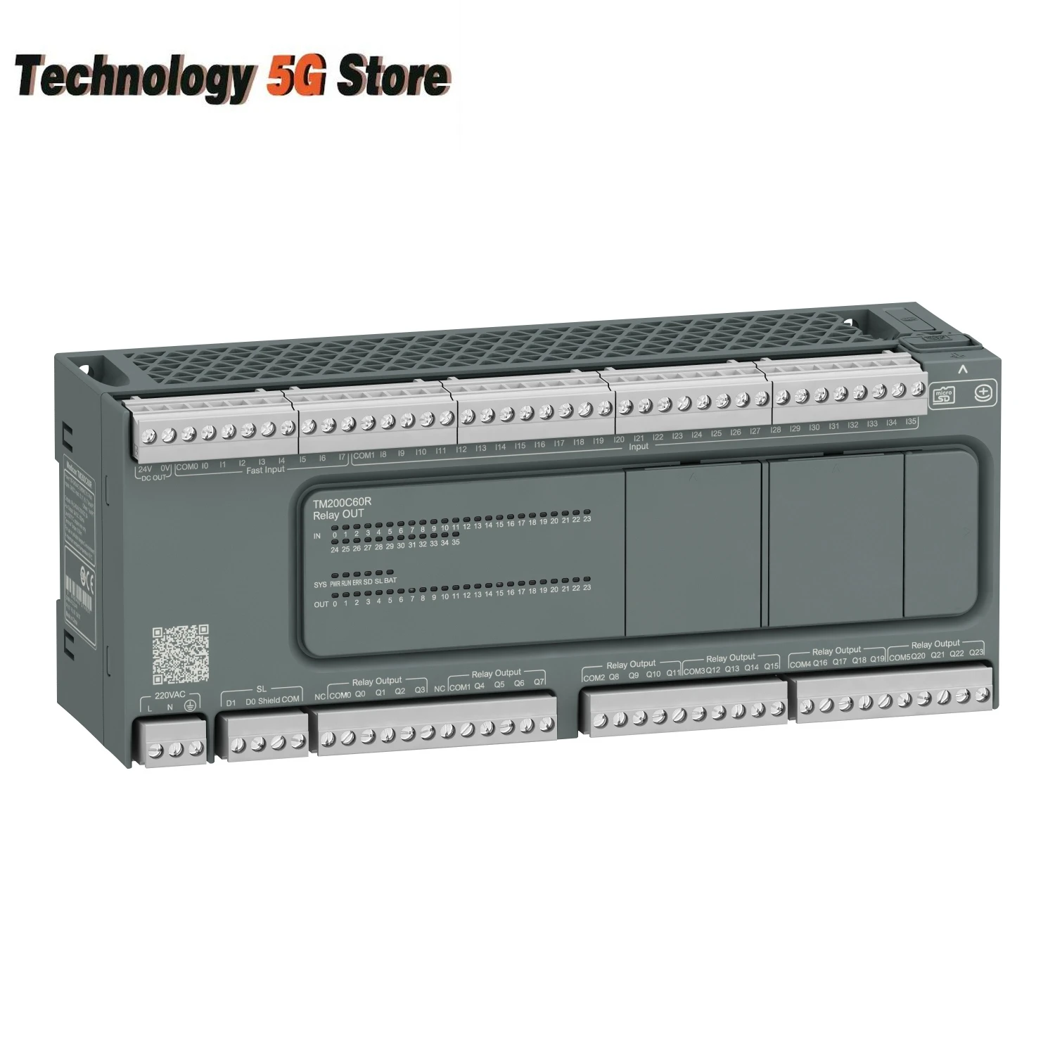 

Controller M200 60I/O Relay TM200C60R