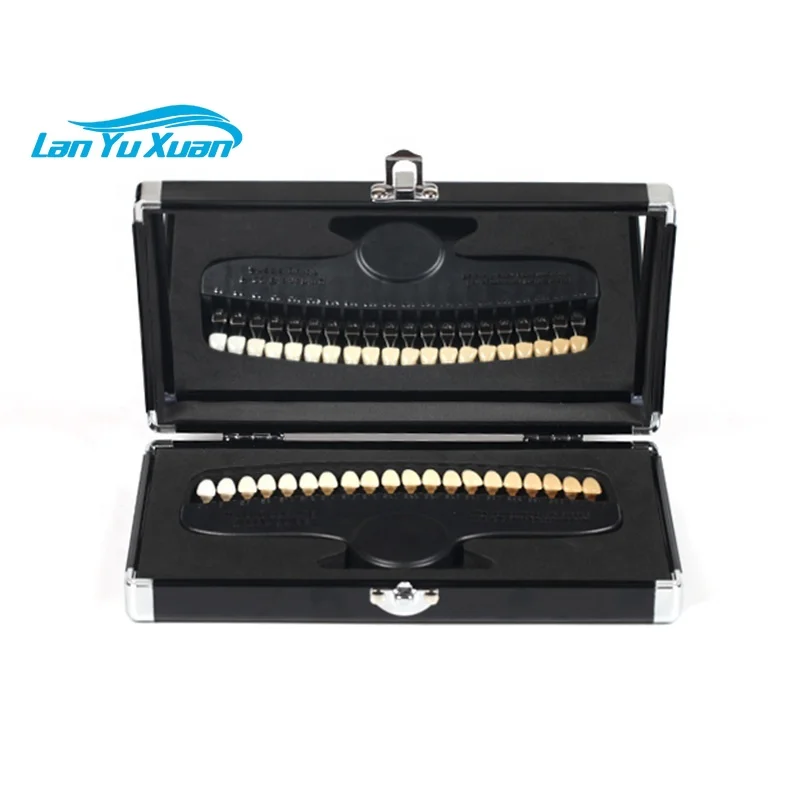 LK-E54 Resin 20 Color 3D Teeth Whitening Bleaching Dentals Clinical Tooth Shade Guide Comparator