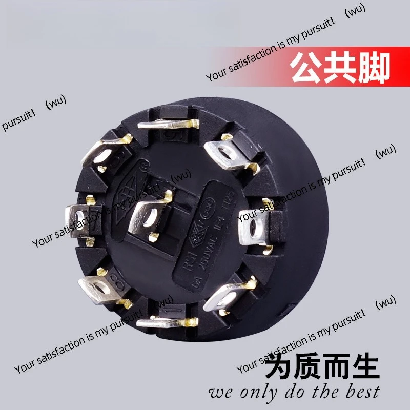 Rotary switch 4 gears, multi-gear selection switch, purifier multi-function switch, transfer gear adjustment switch
