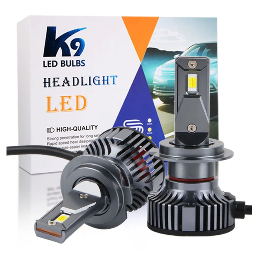 

K9 HB3 9005 led headlight H4 light bulb H11 Halogen & Xenon Headlights h7 led Suitable for led headlights car accessories