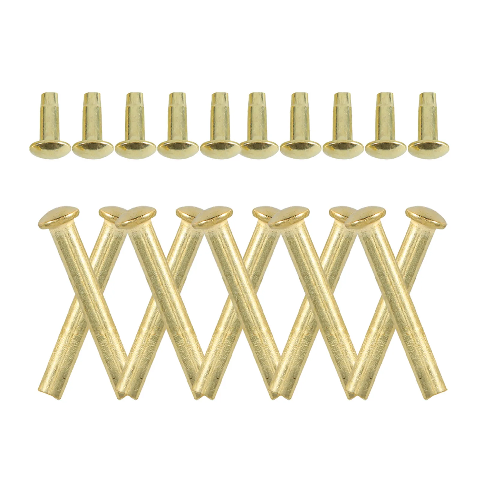 

10Sets Folding Fan Shaft Rivets Nuts Repair Kit Solid Stainless Steel Shaft Replacement Hand Fan Fasteners Accessories