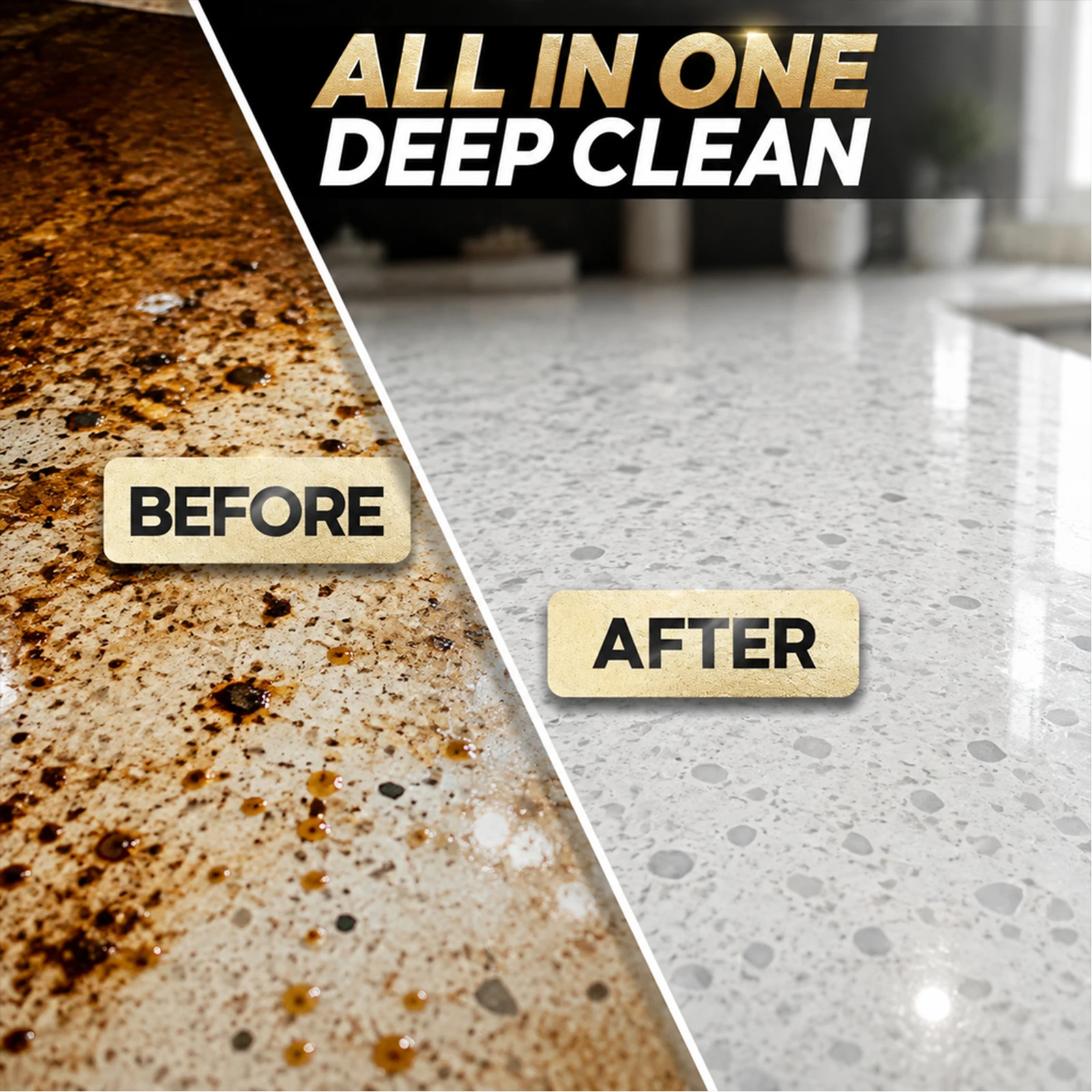 Multi Purpose Foam Cleaner No Water Needed Deep Cleaning Stain Remover for Carpet Upholstery Car Interior Kitchen Bathroom