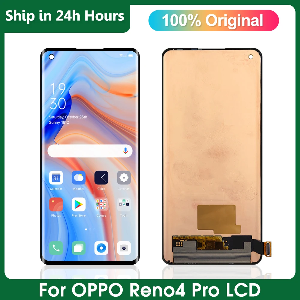 

For Oppo Reno4 Pro CPH2109 LCD Display Replacement, For Reno 4Pro 5G PDNM00 CPH2089 LCD Touch Screen Digitizer Assembly